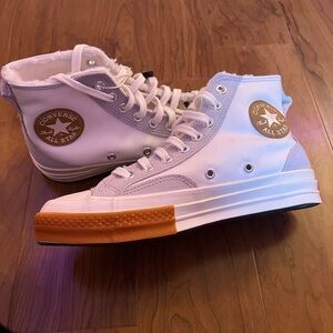 Converse White High-Top Sneakers